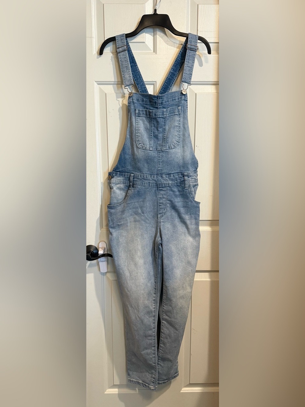 Wallflower Light Blue Denim Overall Jumpsuit